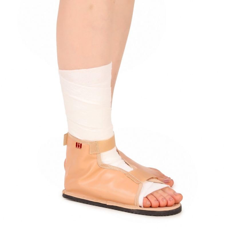 Medilink Cast Shoe for Plaster for Men, Women - Cast Shoe Foot Support for Broken Foot - Food Fracture support after Plaster L