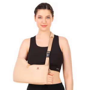 BeltWala Medilink Soft & Padded Arm Sling Pouch for Men & Women | Adjustable Shoulder Immobilizer for Arm, Elbow, Wrist & Hand Support During Injury Recovery