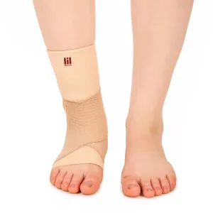 BeltWala Medilink Anklet with Ankle Wrap | Compression Ankle Support Brace for Sprain Recovery, Heel Pain Relief, Sports Protection & Daily Stability for Men & Women