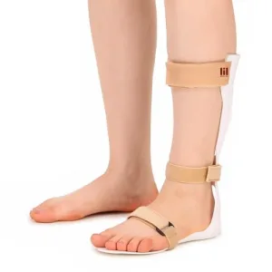 BeltWala Medilink AFO Brace -Ankle Foot Orthosis support - foot drop splint- Drop Foot Postural Correction Brace- long foot plate (Right - Large)