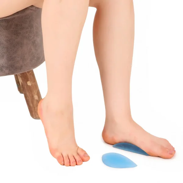 BeltWala Medilink Silicone Arch Support Pad Pair | Soft Arch Cushion for Flat Feet, Fallen Arches & Everyday Foot Comfort