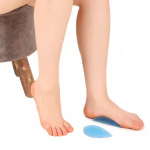 BeltWala Medilink Silicone Arch Support Pad Pair | Soft Arch Cushion for Flat Feet, Fallen Arches & Everyday Foot Comfort