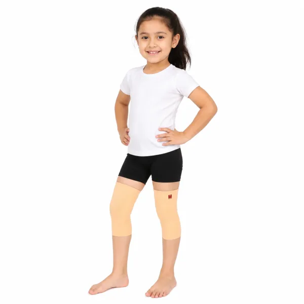 BeltWala Medilink Kids Knee Cap Sleeve (Pair) | Elastic Compression Knee Support for Sports, School Activities, Running & Everyday Knee Comfort for Boys & Girls