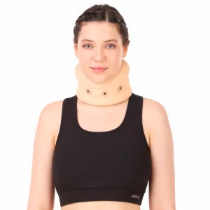 BeltWala Medilink Soft Cervical Collar with Eyelet | Breathable Foam Neck Support Brace for Cervical Spondylosis, Neck Strain, Muscle Spasm & Cervical Rehabilitation