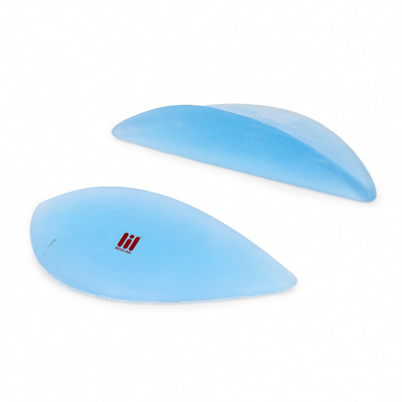 Medilink Silicone Arch Support Pad Pair | Soft Arch Cushion for Flat Feet, Fallen Arches & Everyday Foot Comfort