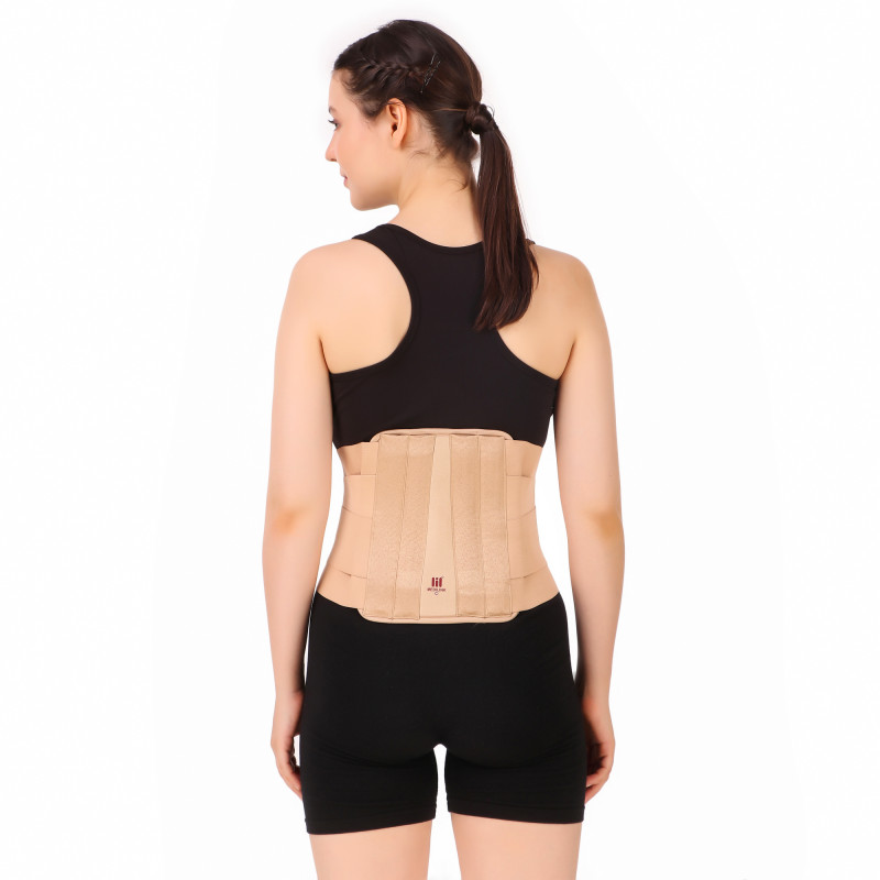 Medilink Contoured LS Belt for Men & Women | Lumbo Sacral Support Belt for Lower Back Support, Posture Correction, Lumbar Stabilization & Back Pain Relief